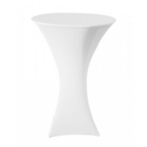 stół koktajlowy z pokrowcem