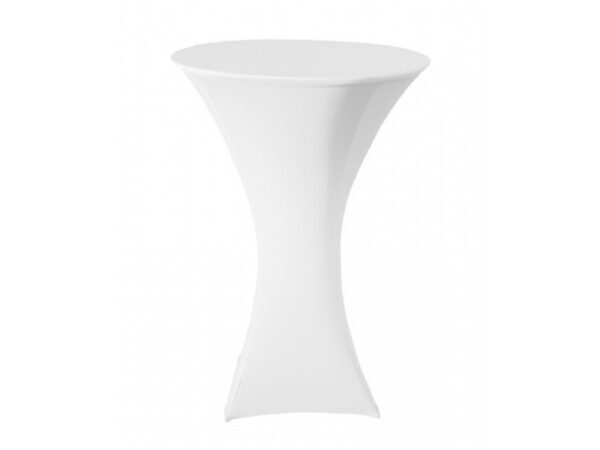 stół koktajlowy z pokrowcem